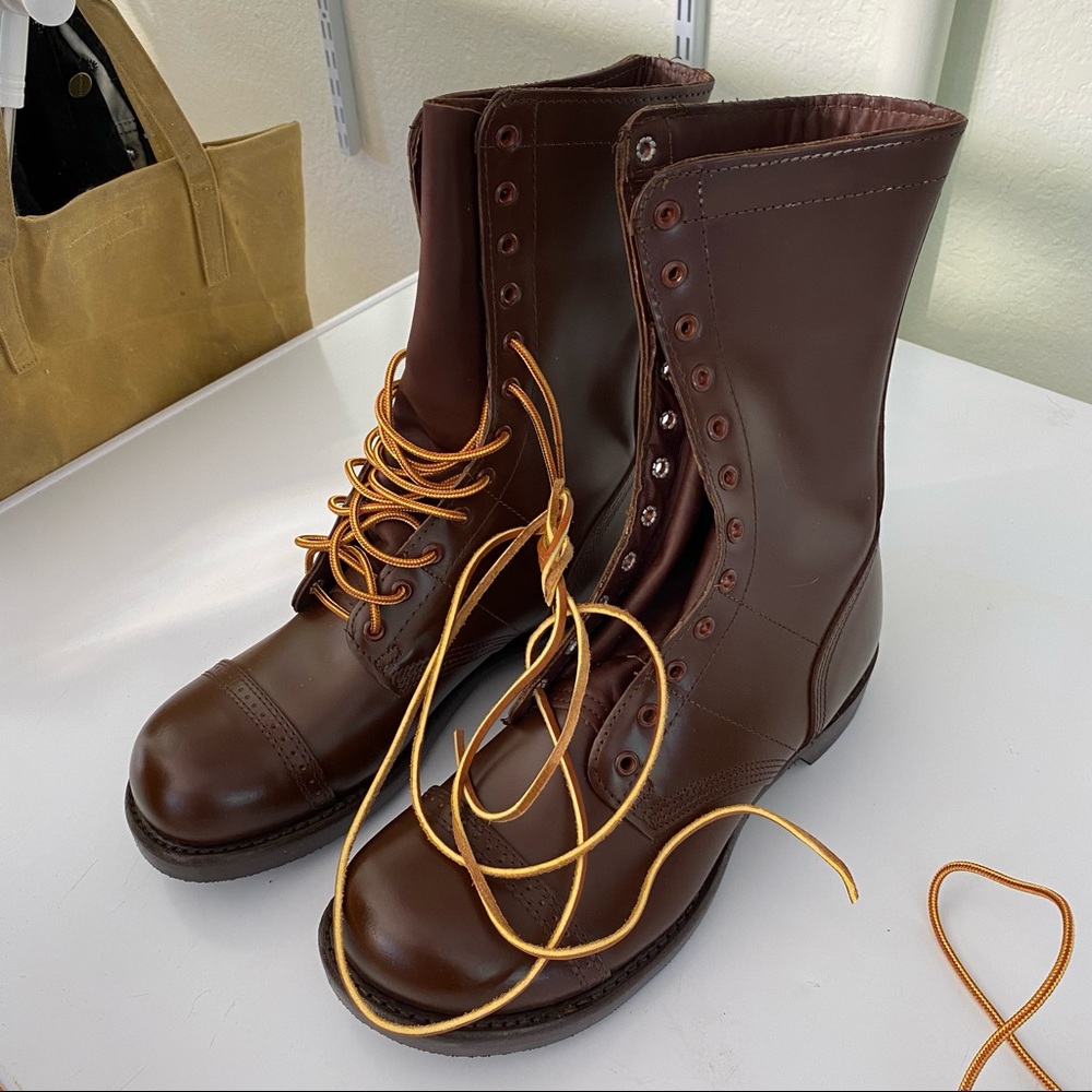 Corcoran Brown Leather Jump Boots